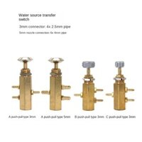 Kim Loại Nha Khoa Kéo Van Chuyển Đổi Cho Bộ Ghế Nha Khoa / Bộ Điều Chỉnh Nha Khoa Điều Chỉnh Van Điều Khiển Đồng