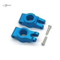 Kim Loại Phía Sau Hub Carrier Phía Sau Bánh Xe Bộ Ghế Cho Go 14301 14302 1 / 14 RC Xe Nâng Cấp Màu Xanh Dương
