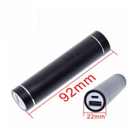 Kim Loại Power Bank DIY Kit Hộp Bảo Quản Miễn Phí Hàn Phù Hợp Với 1X 18650 Pin 5V 1A USB Sạc Ngoài Điện Thoại Thông Minh