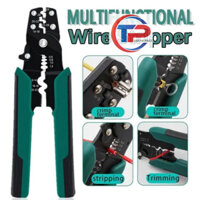 [KÌM LOẠI TỐT] Kìm đa năng bấm cos, cắt và tuốt dây điện sử dụng an toàn tiện dụng.