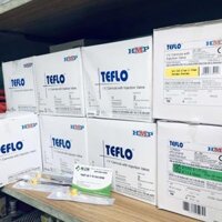 Kim luồn Teflo 22 hỗ trợ truyền dịch, nước hoặc thuốc vào tĩnh mạch (hộp 100 cây)