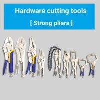 Kìm Mạnh Dụng Cụ Kìm Đa Năng Kìm Công Nghiệp Kìm Tự Động Đầu Phẳng Niêm Phong Nhanh Kìm Cố Định Đầu Tròn Mũi Sắc Nét Mũi Phẳng Thẳng