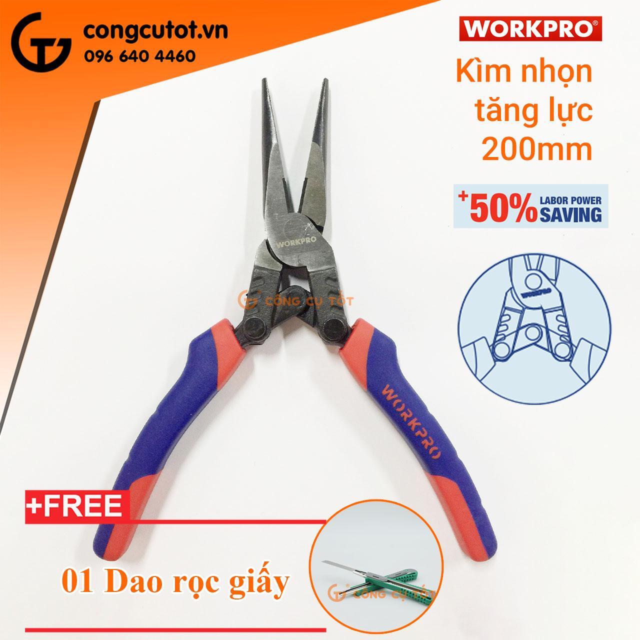 Kìm mỏ nhọn Workpro W031176