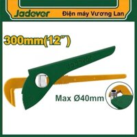 Kìm mở ống nước kiểu Đức 12"/300mm Jadever JDPW4112, Mỏ lết răng đa năng kẹp nhanh