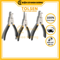 Kìm mở phe 7'' 180mm TOLSEN 10077,  thép Crv mạ niken chống gỉ - Hàng chính hãng