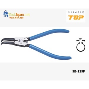 Kìm mở phe mũi cong Top Kogyo SB-175