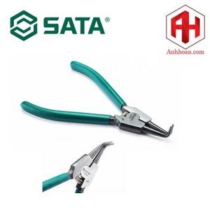 Kìm mở phe ngoài mũi cong Sata 72-002 - 7inch