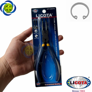 Kìm mở phe trong mũi cong 7inch Licota APT-38007B