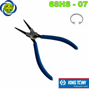 Kìm mở phe trong mũi thẳng Kingtony 68HS-07 7inch