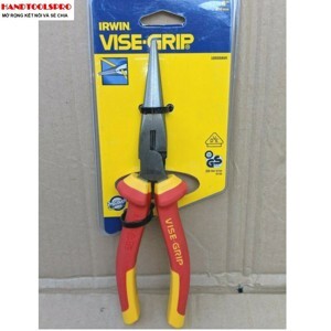 Kìm mũi nhọn cách điện 8 inch 1000V Irwin 10505869