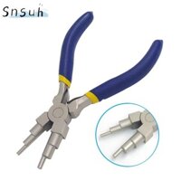Kìm mũi tròn SNSUH Dụng cụ cầm tay 6 trong 1 Phụ kiện thủ công Máy quấn dây