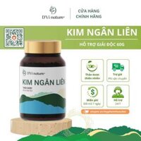 Kim ngân liên DVi nature thanh lọc, thải độc cơ thể do vi khuẩn nấm ngứa, viêm da cơ địa, thủy đậu