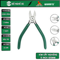 Kìm nghiêng kìm cắt nghiêng 5 inch 125mm WNS105D Wynn's làm bằng thép cứng không gỉ độ sắc bén cao dùng kẹp cắt GD
