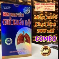 Kim Nguyên Chỉ Khái Lộ - Combo 5 Chai 300ml - Hỗ trợ dứt điểm cơn ho, tiêu đàm