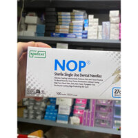 Kim nha khoa NOP Hàn quốc hộp 100 cái có 3 size tuỳ chọn