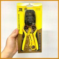 KÌM NHẤN MẠNG [HÀNG CHÍNH HÃNG] BOSI TOOL BS433468 4P / 6P / 8P - KÌM MẠNG, KÍM BẤM ĐẦU DÂY MẠNG HVIRITA