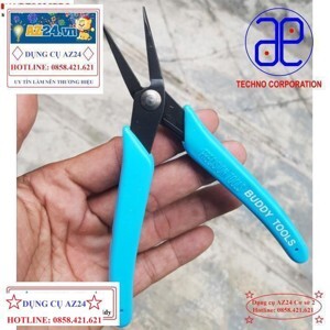 Kìm nhọn cán xanh 4.5 inch 125mm Buddy BG0010