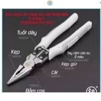 Kìm nhọn đa năng Nhật Bản 5 trong 1 FUKOUKA FO 8inch/220mm (Kẹp-Cắt-Uốn-Cuộn-Tuốt dây) . Bảo VI điên máy