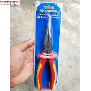 Kìm nhọn đỏ xanh Kingtony 6318-08A