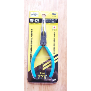 Kìm nhọn mini hàm phẳng 125mm Tsunoda MF-125