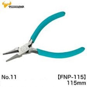 Kìm nhọn mũi phẳng 115mm Tsunoda FNP-115