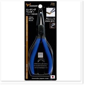 Kìm nhọn thủ công loại mũi ngắn125mm Tsunoda MEB-125