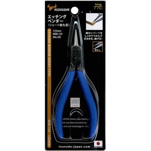 Kìm nhọn thủ công loại mũi ngắn125mm Tsunoda MEB-125