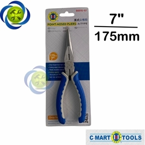 Kìm nhọn trắng xanh C-Mart B0015-7
