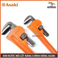 Kìm nước mỏ lết răng chính hãng Asaki 10inch AK-0632 chuyên dụng sửa ống nước, Mỏ Lết Sửa Ống Nước