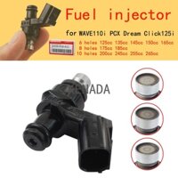 kim phun xăng điện tử ablade, Vario zin thân bướm ga xe máy (6 lỗ 8 lỗ 10lỗ 12lỗ 125cc-275cc) Vòi phun nhiên liệu cho WAVE110i Wave-125i MSX PCX150 Dream Click125i ADV150