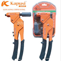 Kìm rút rivet trợ lực đầu xoay 360 độ Kapusi Japan - Kềm bấm rút đinh tán nhôm, inox