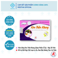 Kim Thần Khang - Hỗ trợ Mất Ngủ, Rối Loạn Lo Âu, Đau Đầu, Giúp Dưỡng Tâm, An Thần (Hộp 30 Viên)