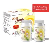 Kim Thính Hộp 2 lọ 90 Viên - Tặng Thêm 1 Hộp 30 viên - Tăng Cường Thính Lực, Cải Thiện Nghe Không Rõ, Ù Điếc Tai