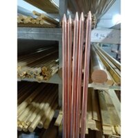 kim thu sét mạ đồng phi 16 dài 1m ( hàng việt nam chất lượng cao)