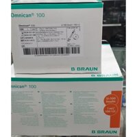 Kim Tiêm Tiểu Đường Insulin,Spa 1ml Braun  MADE IN GERMANY bơm tiêm 0.3mmx12mm U100 . Date 2029