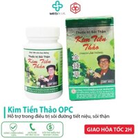 Kim Tiền Thảo OPC (Lọ 100 viên bao đường) - Hỗ trợ điều trị sỏi đường tiết niệu, sỏi thận