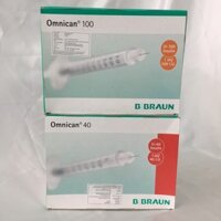 Kim tiểu đường B BRAUN Omnican U-40 và U-100 Insulin