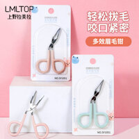 Kìm Tóc Trắng Đa Năng Latin Kìm Nhổ Lông Mày Kẹp Trang Điểm Cắt Lông Mày Kẹp Lông Mày Nhíp Cần Cẩu Miệng 3.20 Plucking 2776