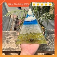 Kim Tự Tháp Năng Lượng - Đá Năng Lượng Orgonite Mẫu Số 15