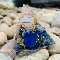Kim tự tháp năng lượng 6,5x5,5cm tăng vượng khí, thiền định sâu