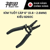 Kìm tuốt cáp Sentan 6'' (0.8 ~ 2.6mm) 8260C