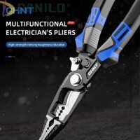 Kìm tuốt dây DANILO, Kìm kéo dây cáp ép, Cắt dây đa năng 9 trong 1 Kìm tuốt cáp cuộn dây