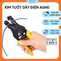 Kìm Tuốt Dây Điện Asaki, Dây Cáp Tự Động Đa Năng Cao Cấp Asaki, kìm cắt dây
