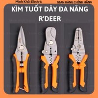 Kìm tuốt dây điện đa năng Rdeer 3 trong 1,kìm bấm cos rdeer,kìm cắt cáp rdeer,kìm cắt dây đa năng rdeer 120-6282,118-139