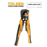 Kìm tuốt dây điện đa năng Tolsen 38048 với chức năng tuốt, cắt, bấm đầu cos