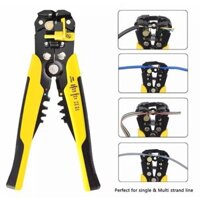 Kìm tuốt dây điện tự động công nghiệp, bấm cos, cắt dây Tolsen, kìm đa năng 3 trong 1, hàm kẹp thép cao cấp