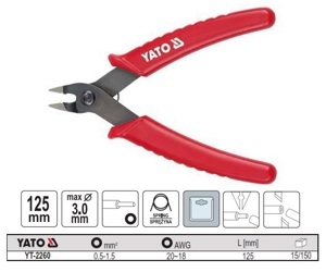 Kìm tuốt dây điện Yato YT-2260