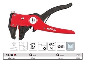 Kìm tuốt dây điện Yato YT-2268
