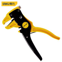 Kìm tuốt dây mỏ vịt Deli dao kéo đa chức năng DL2003