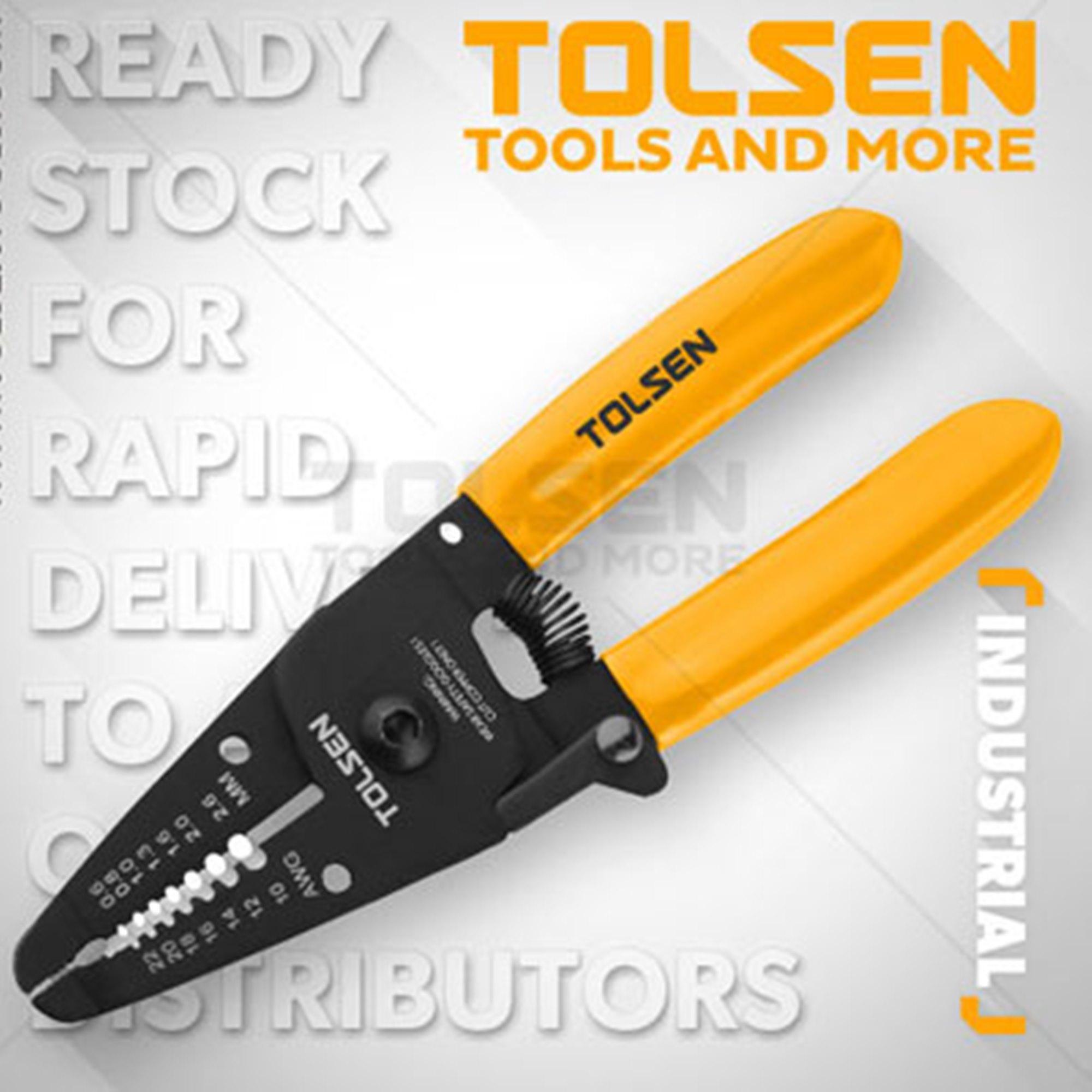 Kìm tuốt dây Tolsen 38051 - 160mm